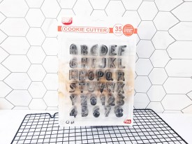 Set cortantes acero letras y numeros